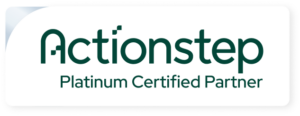 Actionstep Platinum certified badge