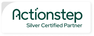 Actionstep silver partner badge